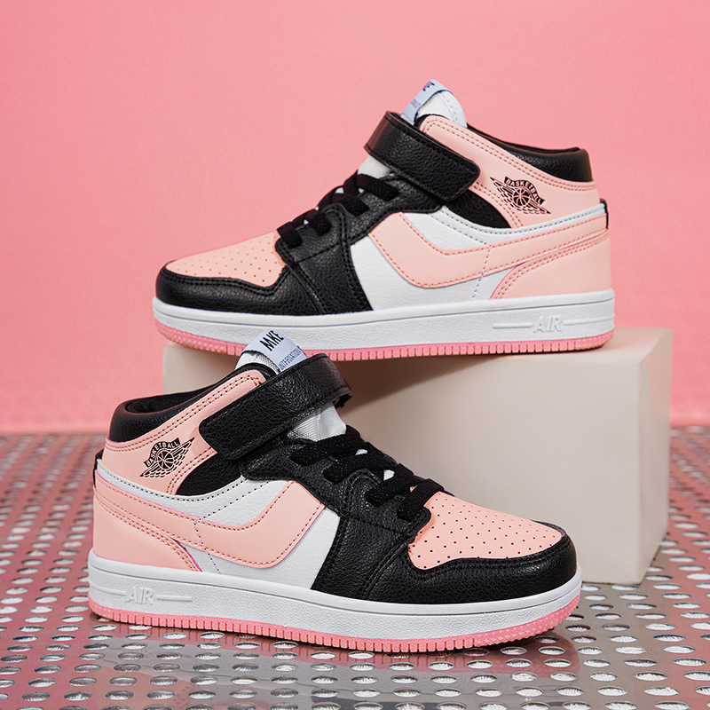 Aoogle Boys Casual Board Shoes Four Seasons Air Force One Children's Shoes Girls High Top Shoes Aj Children's Sneakers Application Scenario