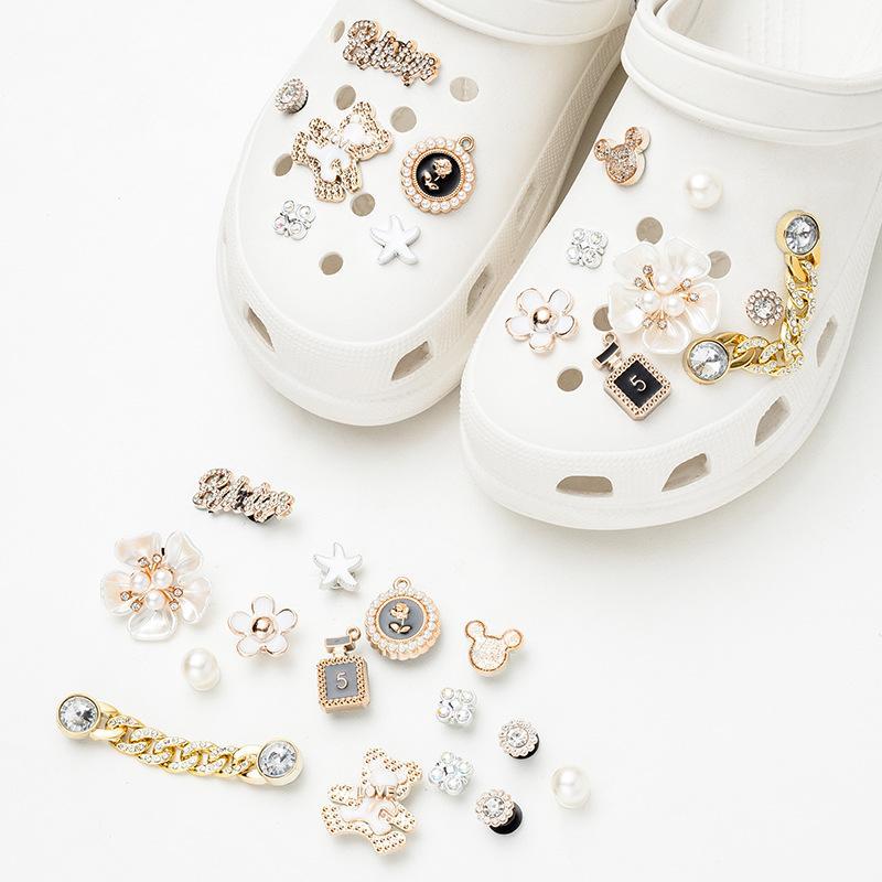 Cross Cross Crocs Diy Accessories Removable Decorative Buckle Cartoon Shoes Flower Shoe Buckle Upper Accessories
