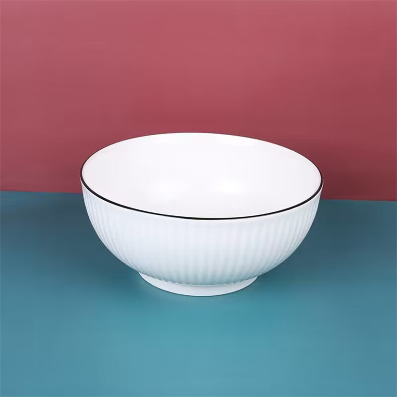4.5-inch vertical-edge bowl, first-class ceramic bowl, kitchen rice bowl, Yamada series bowl, children's bowl, 2-yuan store ceramic products Specification image