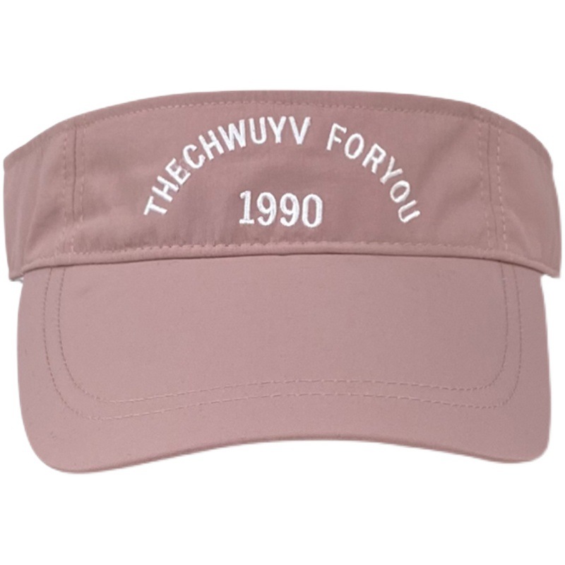 ins Korean version 1990 open-top hats for men and women, suitable for spring and summer cycling, sports and running. Wholesale of open-top sunshades Item Picture