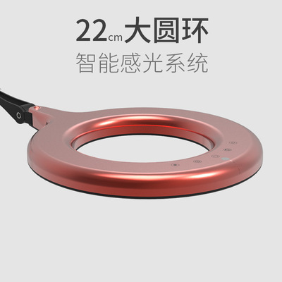 Portable student eye-protecting desk lamp, adult and children's gift learning desk lamp, customized foldable smart reading desk lamp Specification image