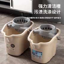 加大号拖把桶家用带轮加厚塑料拖布桶大容量地拖桶加深脱水批发价