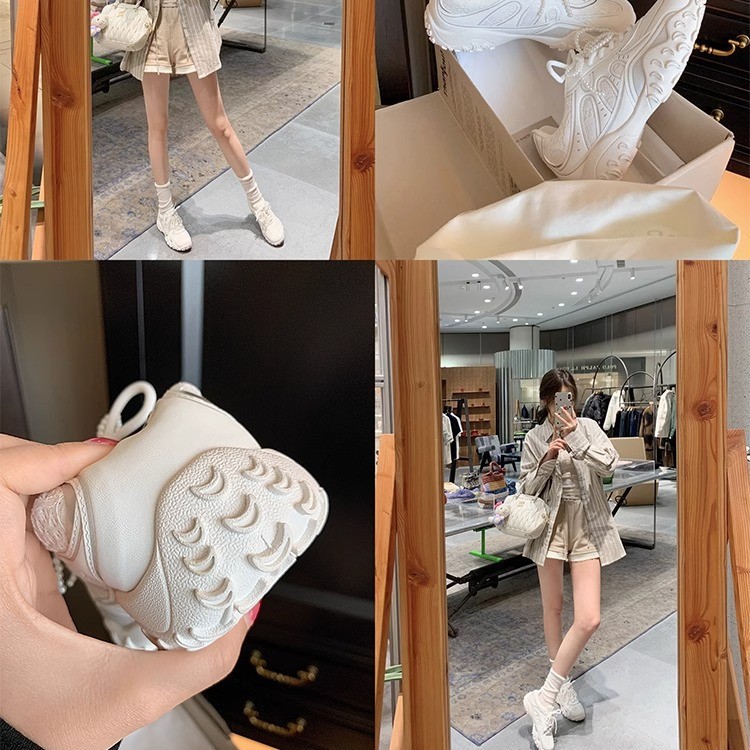 女式运动单鞋实物图