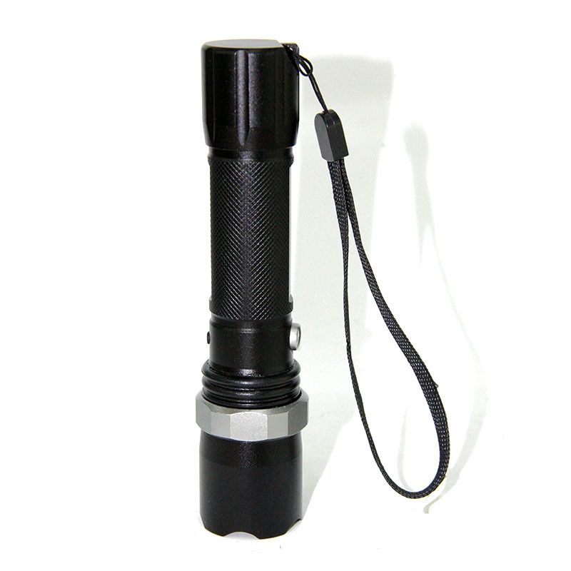 Factory direct sales of led outdoor emergency charging zoom multi-functional aluminum alloy household high-intensity flashlight Item Picture