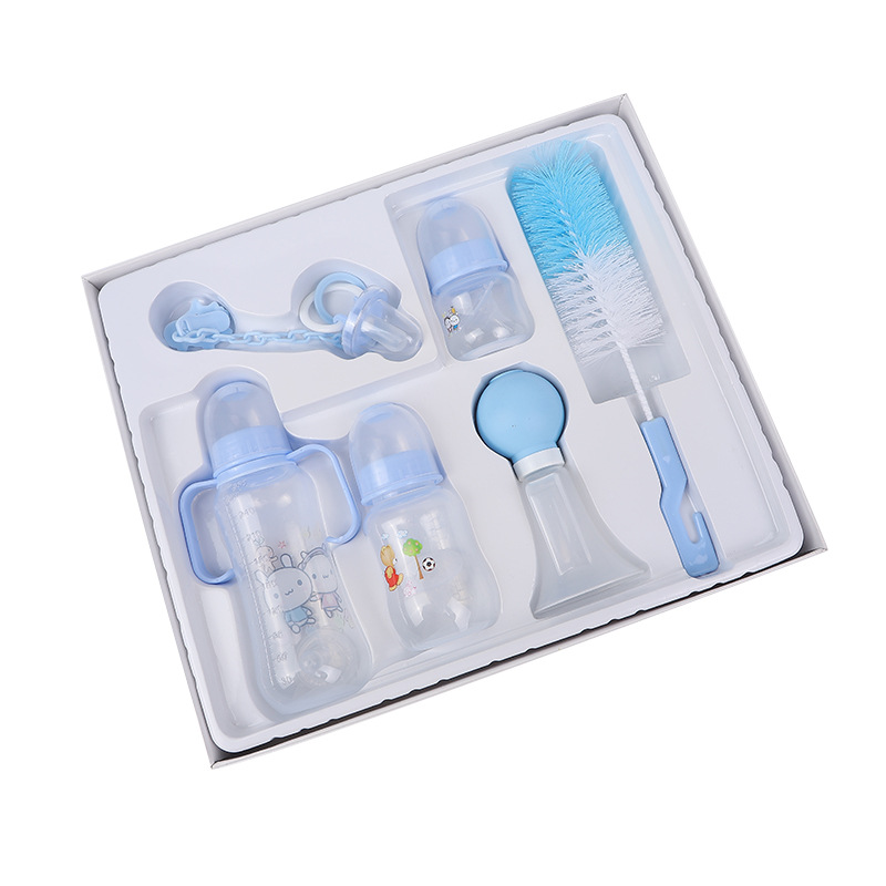 Baby Bottle Set New Gift Box Pp Standard Mouth Baby Bottle Accessories Manufacturers Direct Supply Application Scenario