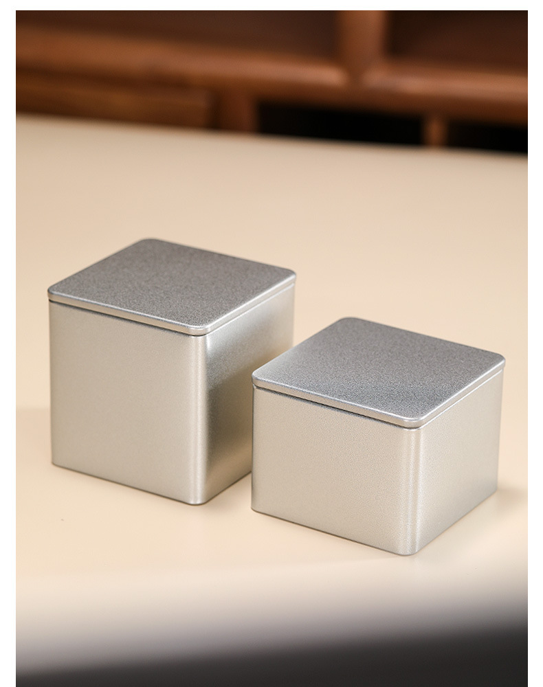 Wedding candy box, iron box, metal can, Zhengshan Xiaozhong tinplate tea can, wedding souvenir, wedding candy iron box with printing pic 12