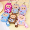 New cross-border children's silicone cartoon bag, crossbody change bag, storage bag, hanging decoration, gift wallet, silicone coin purse, children's toy bag details Picture