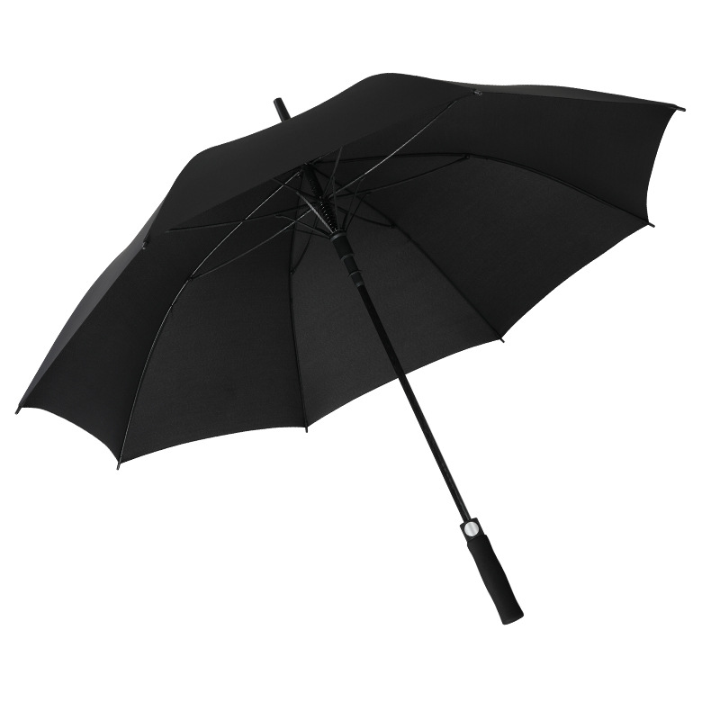 高尔夫雨伞双层自动男士商务加大加固直杆防风长柄伞广告定制雨伞详情图5