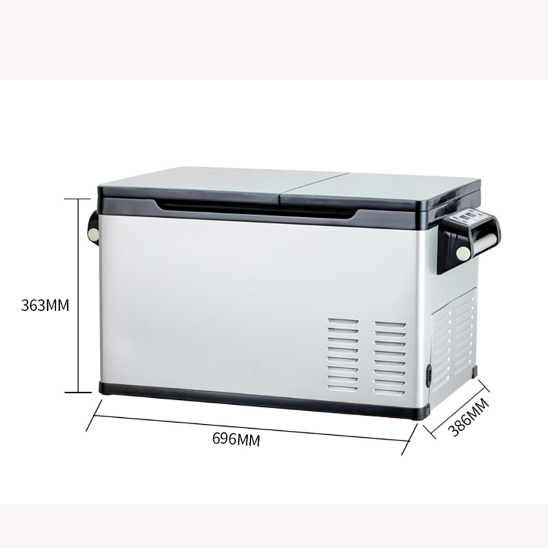LP-40W ذكية ذاتية الحركة في الهواء الطلق، رحلات جوية محمولة، ثلاجة ذات بابين دافئتين ودافئتين لحفظ الطعام Item Picture