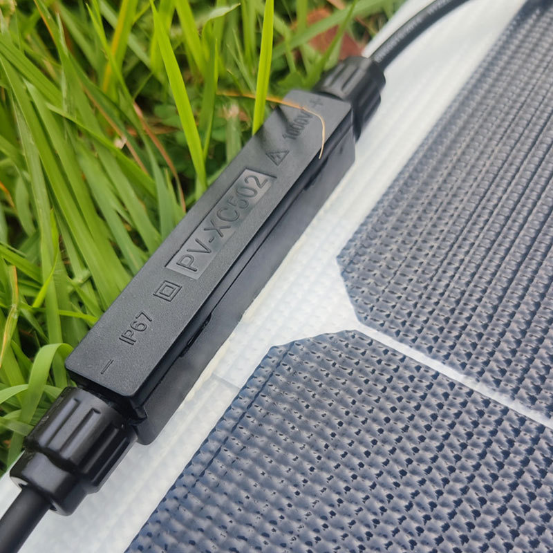Special 100W Solar Flexible Panel House Car Electric Car Roof Transformation Power Generation Semi-Flexible Solar Panel Spot Application Scenario