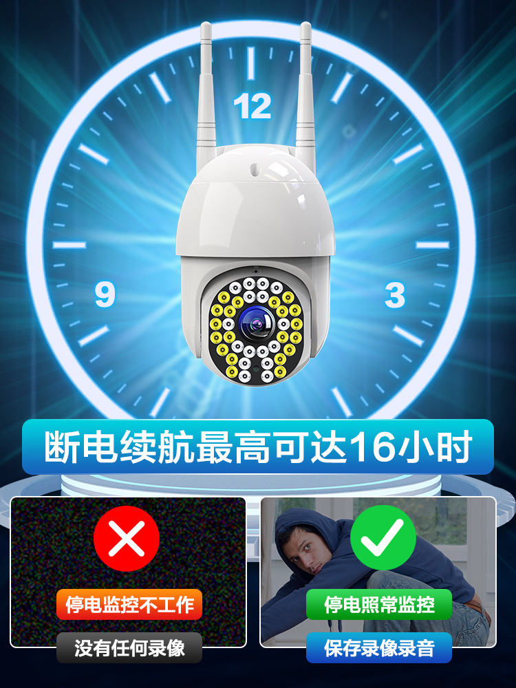无线摄像头/wifi远程/手机远程家用细节图