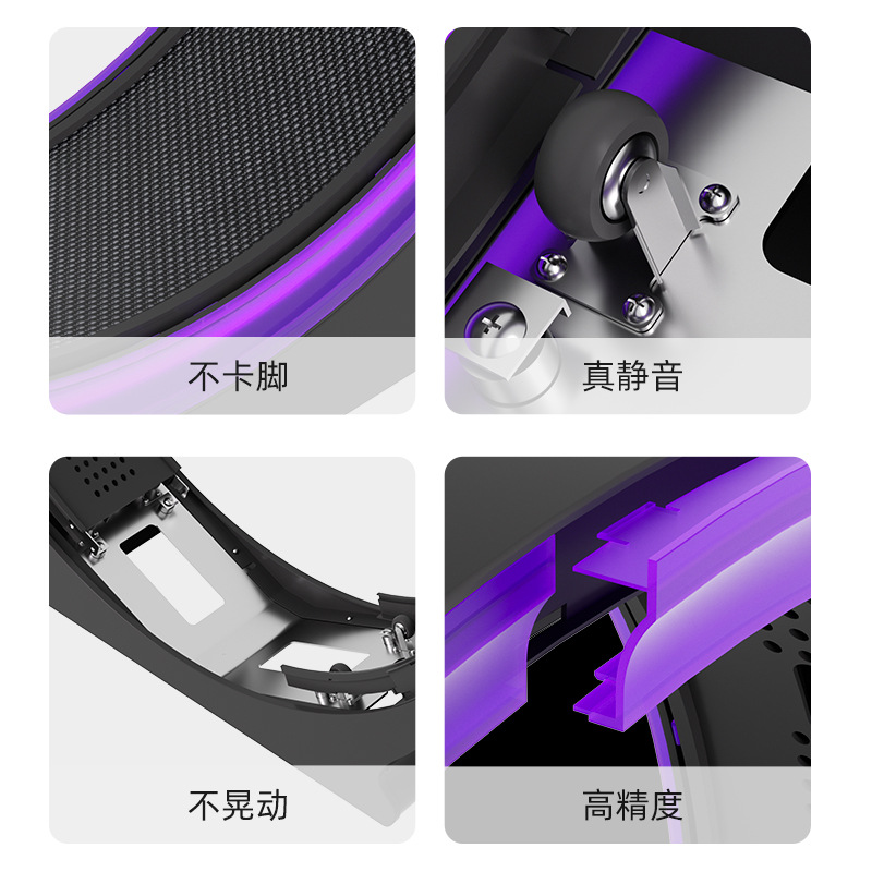 abs high-end cat toy treadmill, fashionable and avant-garde, 0 formaldehyde cat fitness, silent pet roller cat climbing frame details Picture