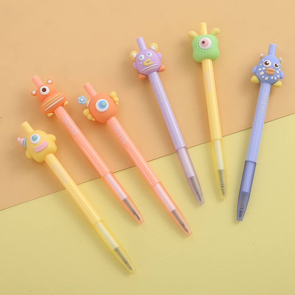 Cartoon Creative Neutral Pen Box Zongfan Stationery Student Exam Black Neutral Pen Office Signature Black Pen details Picture