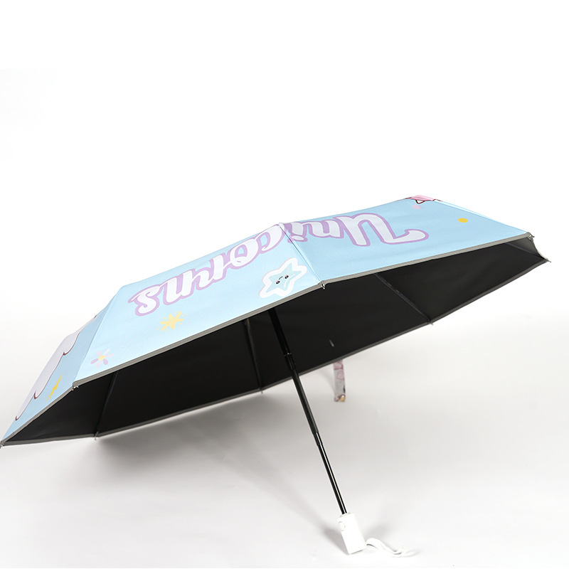 2024 New style in stock, cute children's vinyl sunshade umbrella, cartoon children's all-weather umbrella, one-piece consignment details Picture