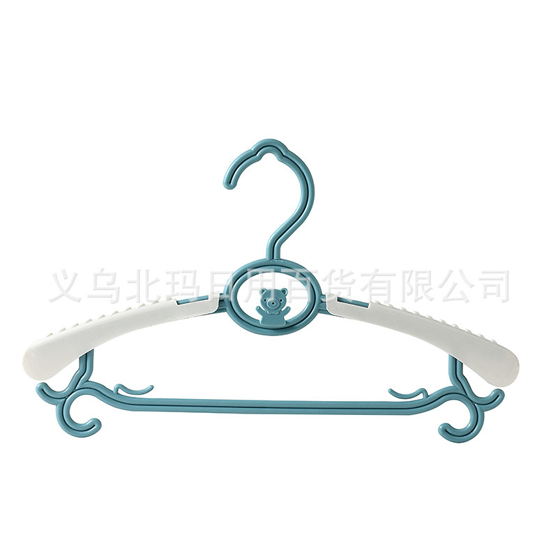 儿童衣架宝宝白底实物图