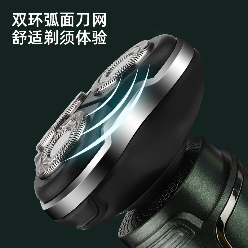 New retro hair salon electric clipper, three-in-one personalized shaver, portable men's electric hair clipper Application Scenario