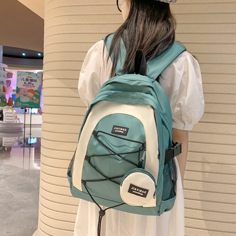 Backpack Nylon cloth Backpack Large capacity Student SchoolBags Large quantity discount Wholesale customization welcome consulting, ordering! full figure