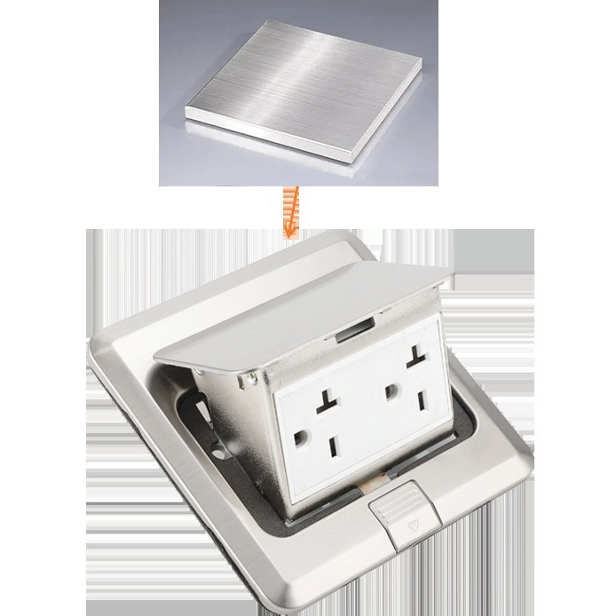 Factory Produces Direct Sales Of High Quality Black Stainless Steel Multi-Function Replaceable Usb Function Key Socket Ground Plug details Picture