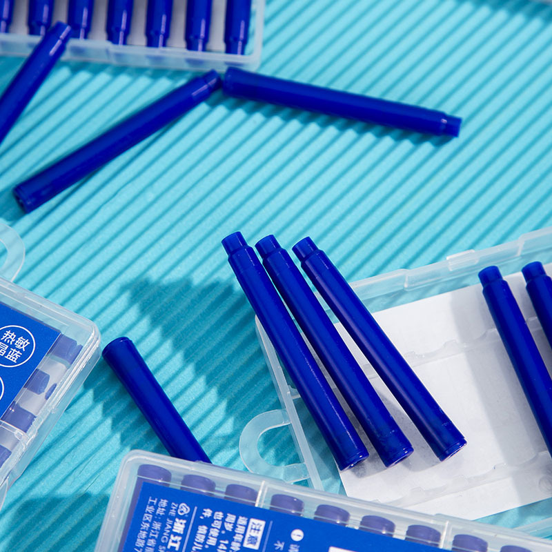 Transfer 250 Heat-Sensitive Erasable Ink Bags 2.6 Caliber Replaceable Ink Bags 10 Sets Of Super Value Ink Bags For Student Pens details Picture