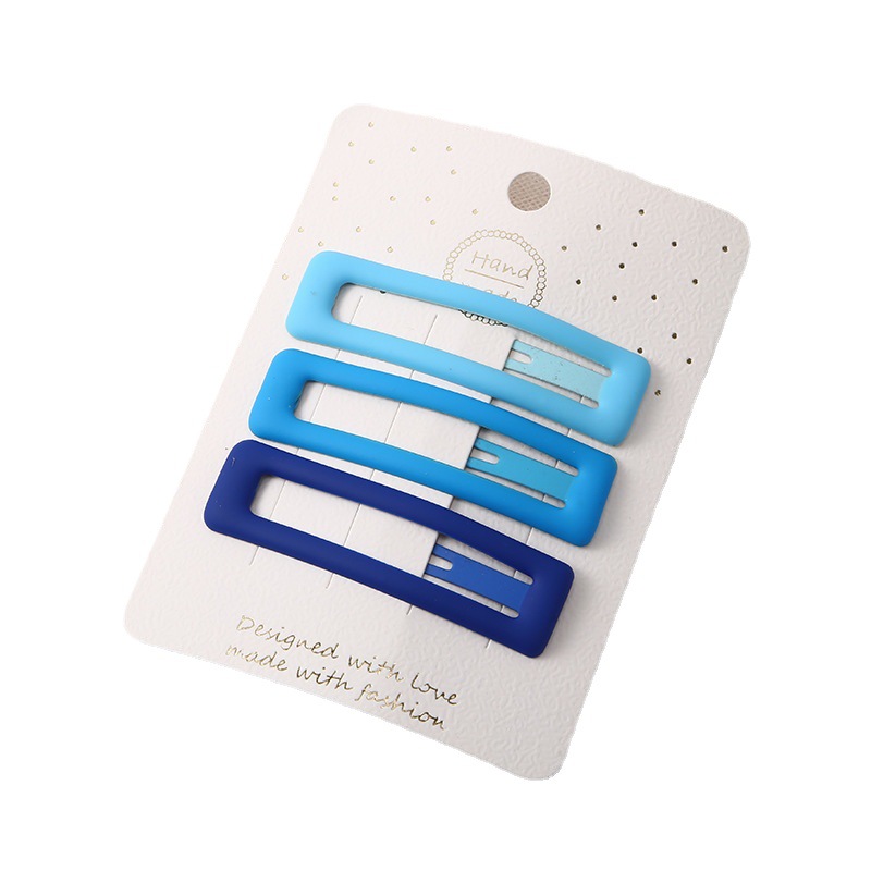 Summer Best-Selling Women's Bb Clip Hairpin Refreshing Simple Fringe Hair Accessories Headwear Broken Hair Edge Clip Wholesale Spot Item Picture