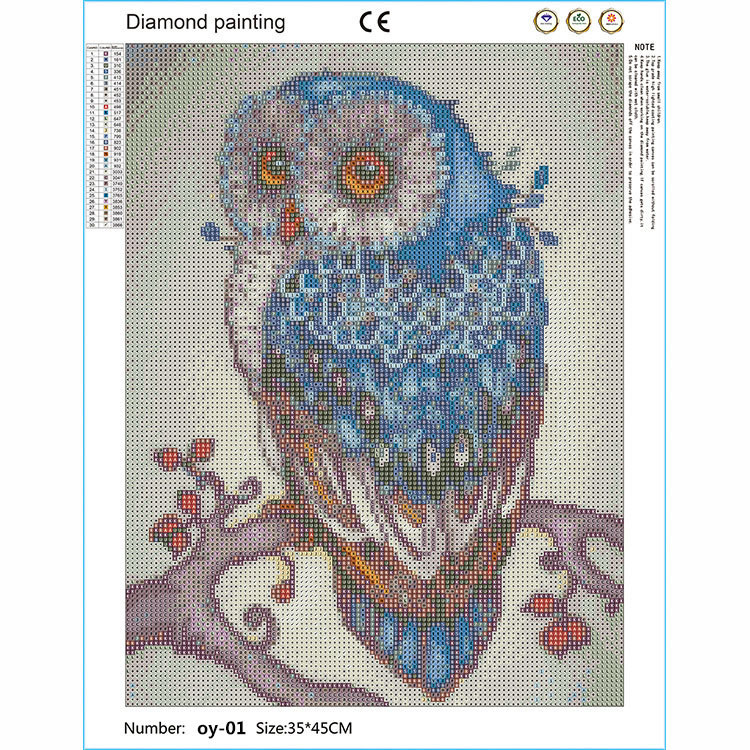 Foreign trade cross-border 5d diamond painting Full diamond diy animal landscape diamond embroidery Full diamond Magic round and square diamond craft decorative painting Application Scenario