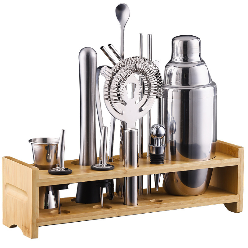 Shaker Set Starter Shaker Cup Full Set Of Home Hand Cranked Stainless Steel Kettler Professional Cocktail Mixers Item Picture