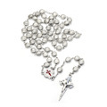 Shell bead Rosary necklace, cross rosary necklace, Rosary cross-border e-commerce accessories wholesale details Picture