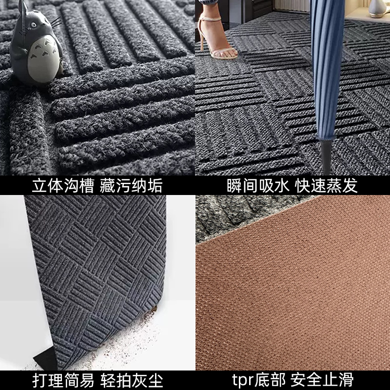 地垫/泡沫地垫黑色/地毯/布条地垫/礼拜毯产品图