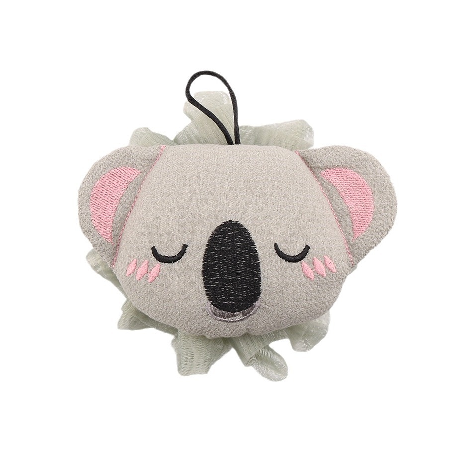 Doll Family Bath Flower Hanging Foam Not Loose Fashion Soft Cute Ins 2-In-1 Large Bath Ball Bath Towel Cartoon Bath Ball Item Picture