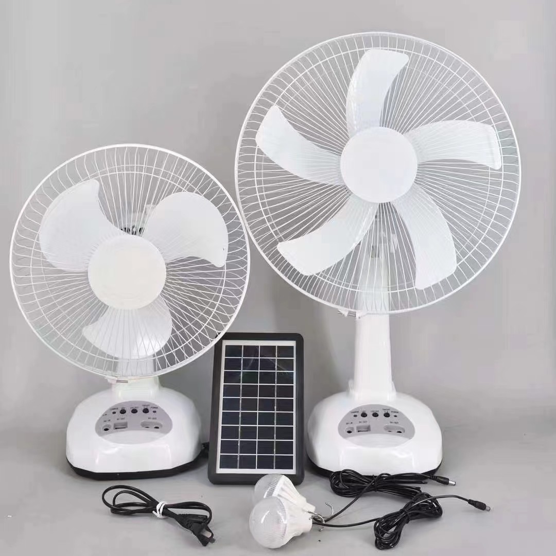 Solar Bench Electric Fan Specification drawing