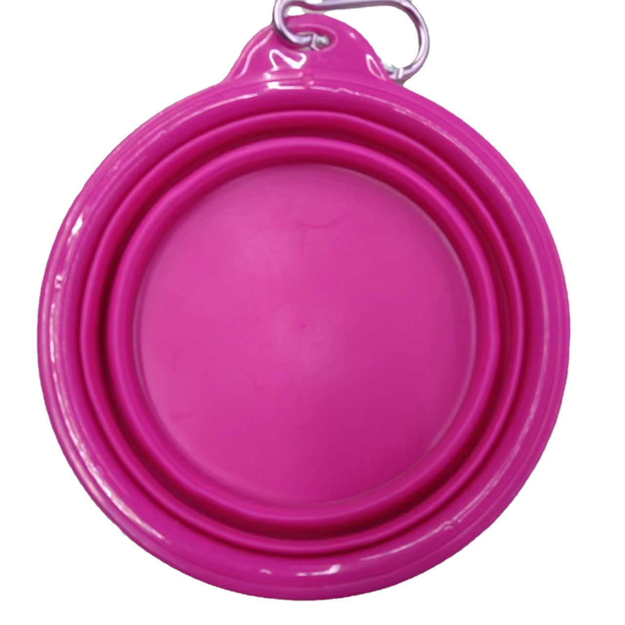 Pet food set portable travel for pet dog feeding bowl Foldable for easy pet soft glue folding bowl Item Picture