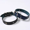 New cross-border skull PU pet collar, large dog neck collar, leather pet collar, adjustable wholesale Application Scenario