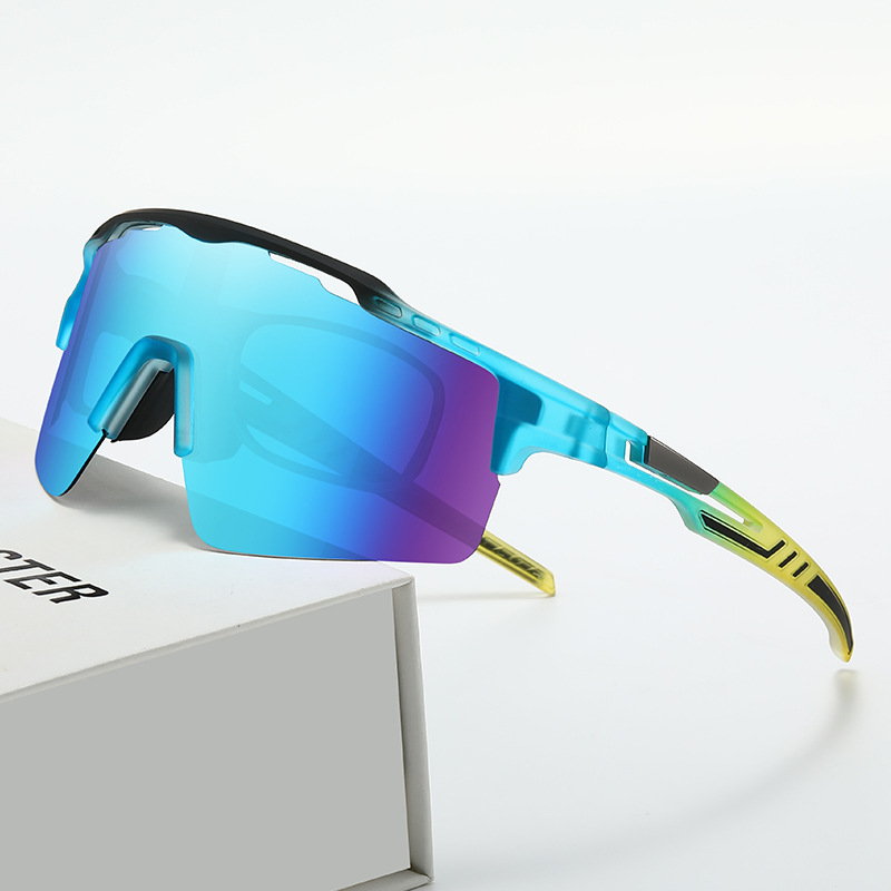The 1806 new unisex windproof cycling glasses can be paired with myopia sunglasses. Fashionable outdoor sports sunglasses are trendy details Picture