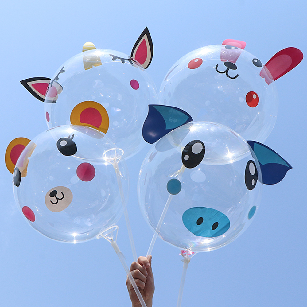 气球/气球装饰/氢气球/气球玩具/波波球白底实物图