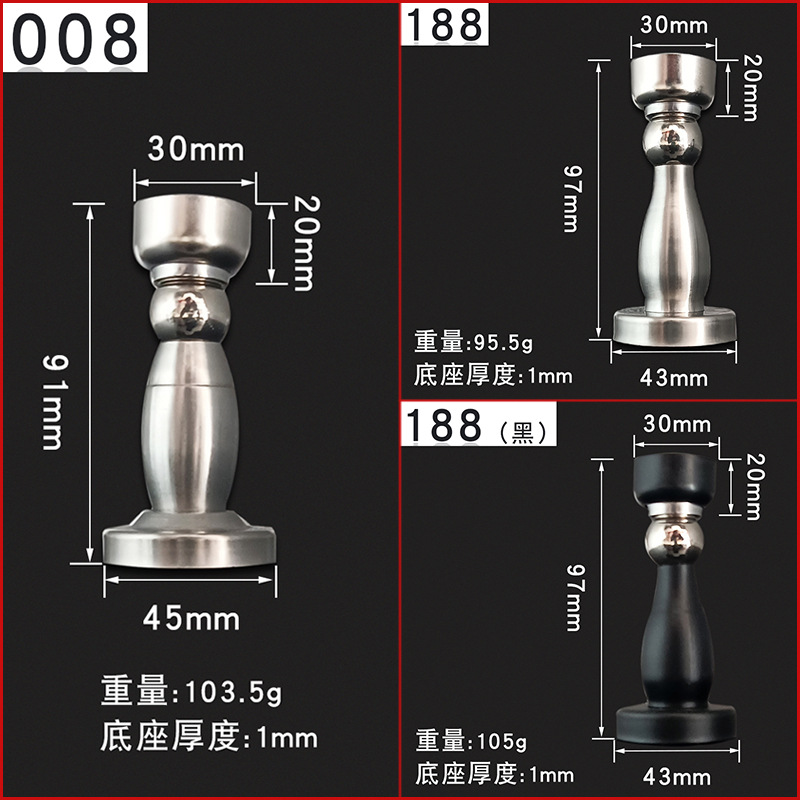 Anti-collision bathroom door, floor guard, exposed bedroom door, strong magnetic wall, black and white stainless steel door at the source factory details Picture