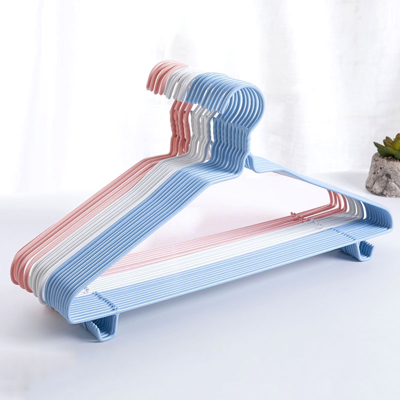 【 Free Shipping 】 Adult thick clothes hangers, household traceless clothes racks, clothes supports, dormitory clothes hangers, clothes hanging racks wholesale