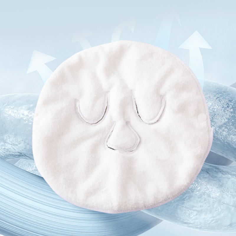 Hot Towel For Face Mask Face Mask Absorbent Towel For Beauty Salons Coral Velvet Hot Compress Face Towel Specification drawing