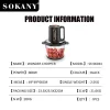 Cross-border SOKANY06034 meat grinder, household 3L glass bowl vegetable cutter, meat filling mixer, food processor 06034 details Picture