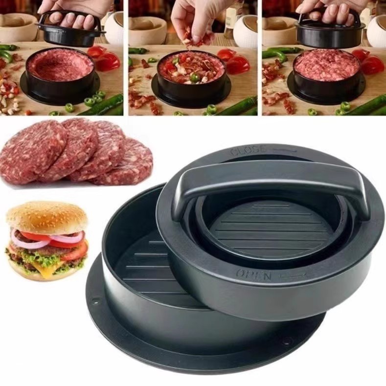 材质厨房 汉堡压肉器 组合装压肉器 肉饼压 汉堡模具制造工具