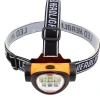 led plastic headlamp with battery, COB headlamp, work light, fishing and outdoor headlamp (non-rechargeable), portable and super bright Item Picture