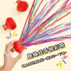 Hand-thrown ribbons, decorative ribbons, firecrackers, wedding atmosphere props, ribbons, birthday sprayers, hand-held wedding fireworks Specification image