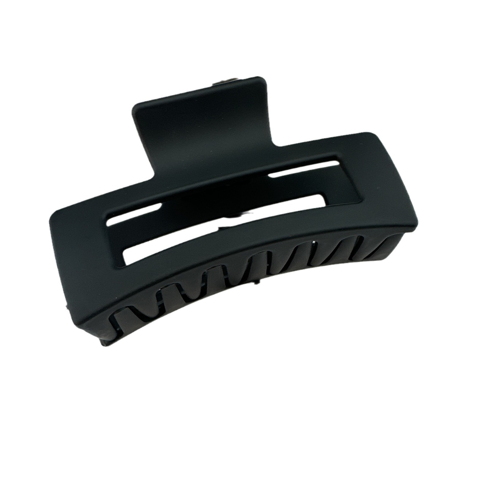 Shark Hairpin 2024 New Women's milk tea color Texture Large Resin hairpin, back head updo, wholesale Item Picture