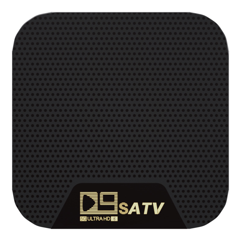 D9s Cross-Border Atv Voice Tv Box 4K Hd Android Set-Top Box Dual Wifi Bluetooth 2+8 Network Playback details Picture