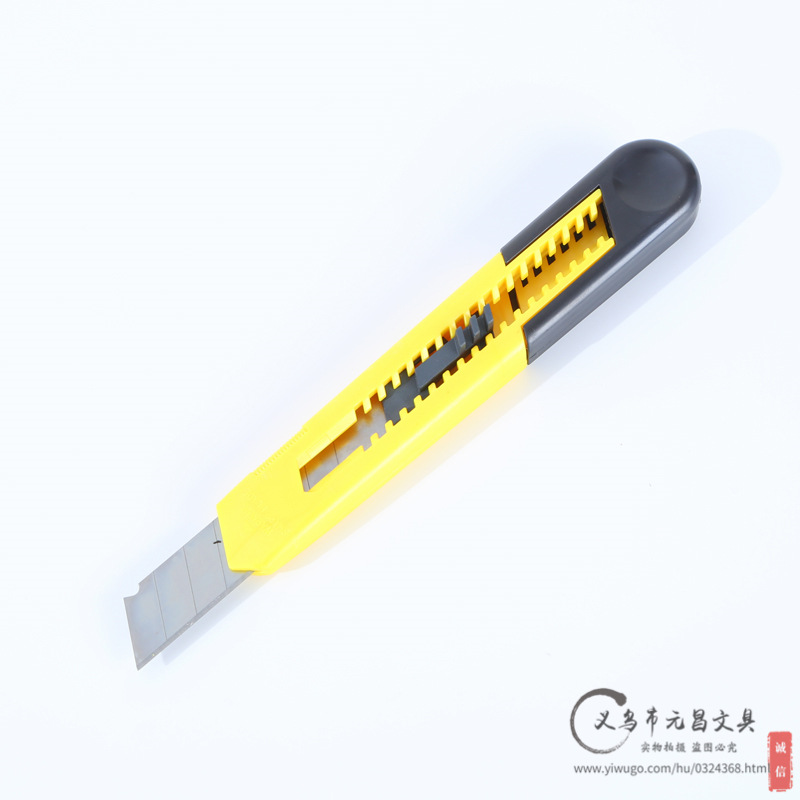 Lightweight utility knife set, small utility knife, wallpaper cutting knife, rubber-coated utility knife blade set details Picture