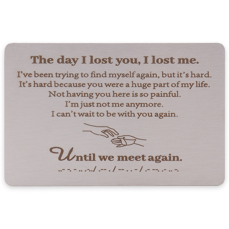 Versatile Stainless Steel Card