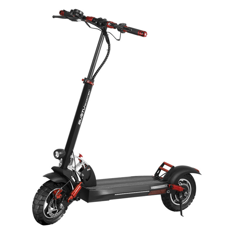 Suoway new adult generation driving endurance 40KM high-power off-road folding electric vehicle 8 "electric scooter Item Picture