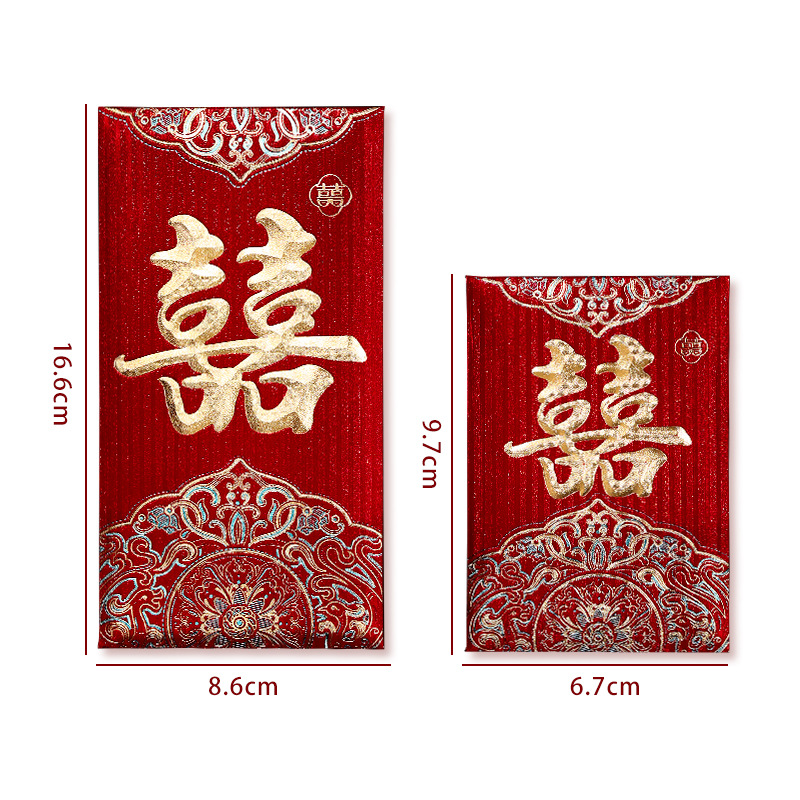 新年红包/红包/红包2025/创意红包/结婚接亲小红包白底实物图