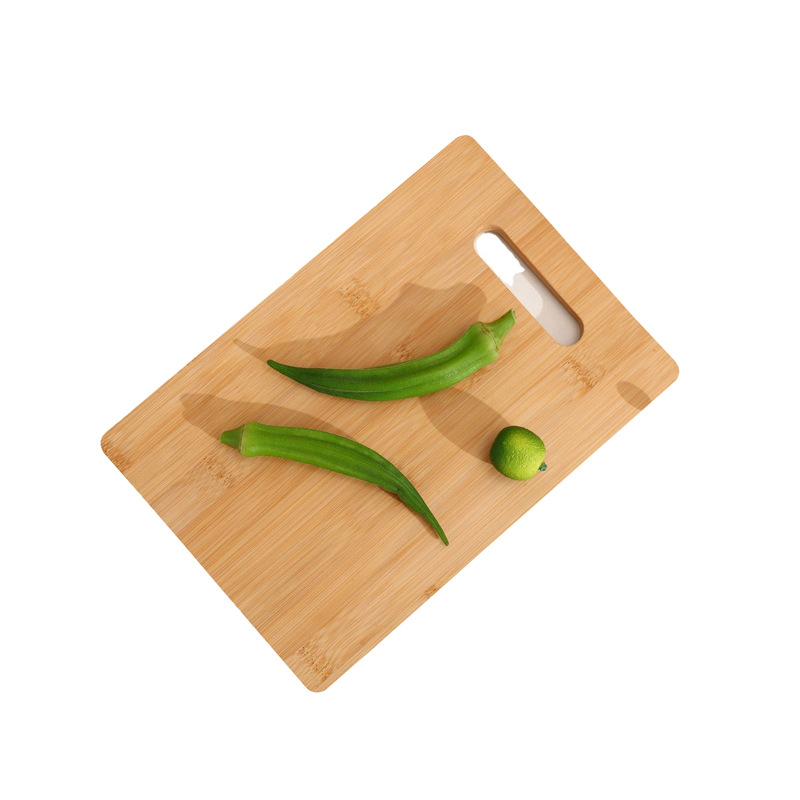 竹子菜板厨房家用木砧板切菜板实心竹木水果辅食板方形案板小砧板详情图5