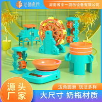 Children's playground sandbox toy naughty castle big hourglass big windmill indoor beach sand play tools