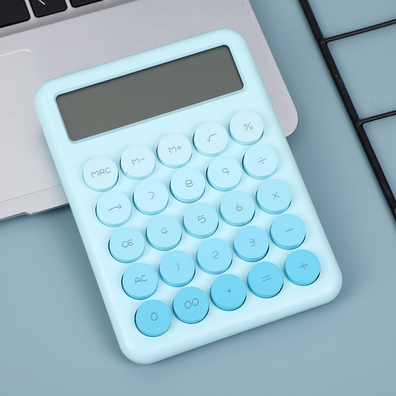 High appearance level dopamine gradient color calculator, cute and simple student calculator, for business office use details Picture